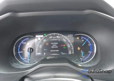 2020 Toyota Rav4 Hybrid Xse из США, поврежденный, VIN JTMEWRFV2LJ048285